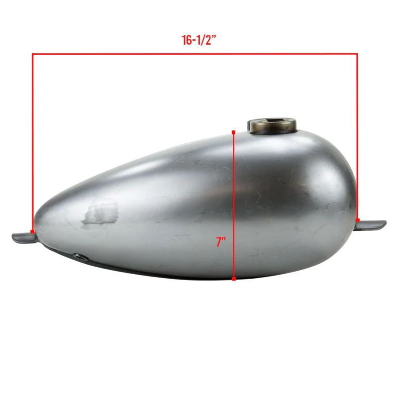 Moto Iron 3.3 Gallon Mustang Gas Tank - Image 4