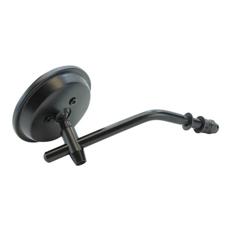 Black 3" Mini Mirror (Fits All Harley 1965-Later Lever Mount Left or Right Side) - Image 7