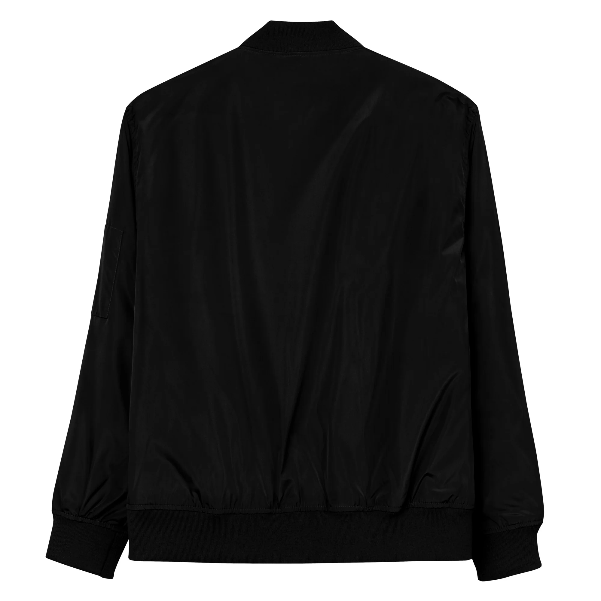 Bomber Jacket - Black - Image 3