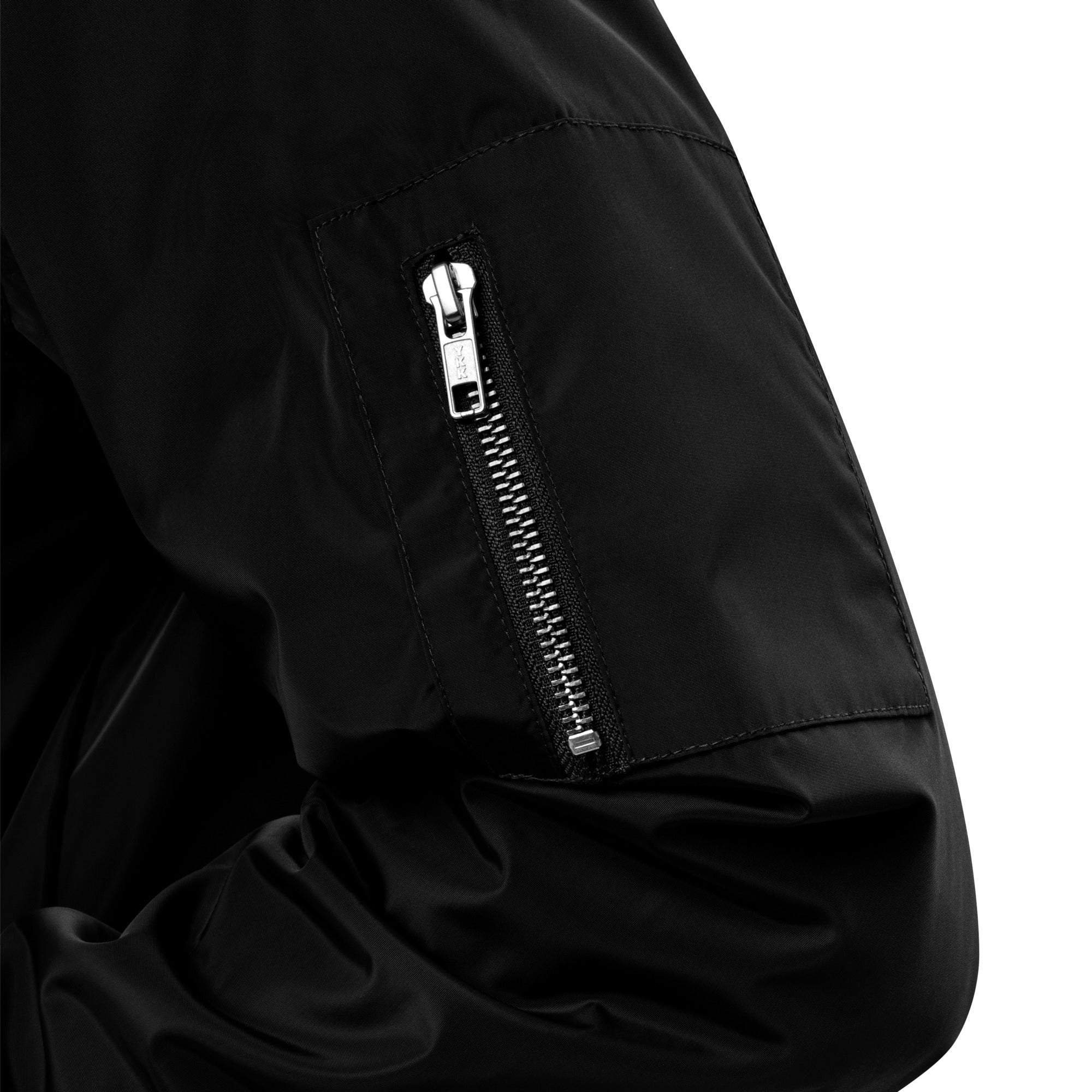 Bomber Jacket - Black - Image 4