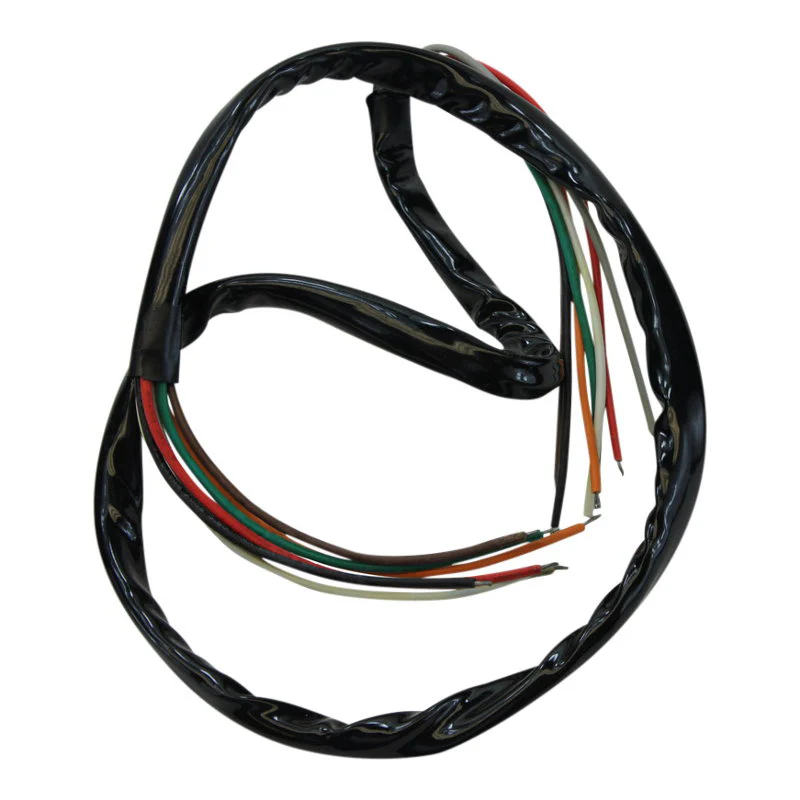Handlebar Extended Wiring +12" For Big Twin & Sportster 1973-1981, 48" Total Length - Image 3