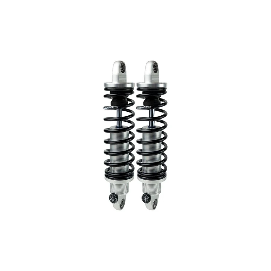 Legend 13" Revo-A Coil Shocks 1999-2017 Harley Dyna - Silver - Image 4