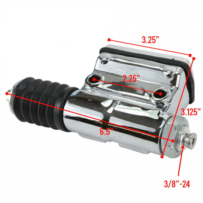 Rear Brake Master Cylinder For Sportsters (fits 87-03) - Image 3