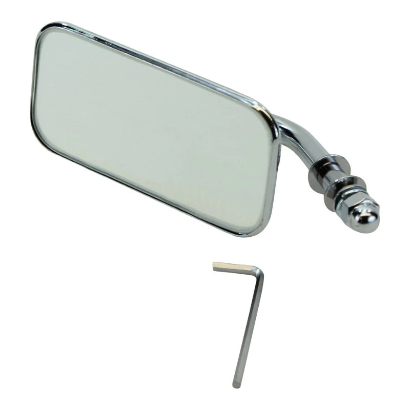 Rectangular Mirror, 2" x 4 1/4", Each - Chrome - Image 3