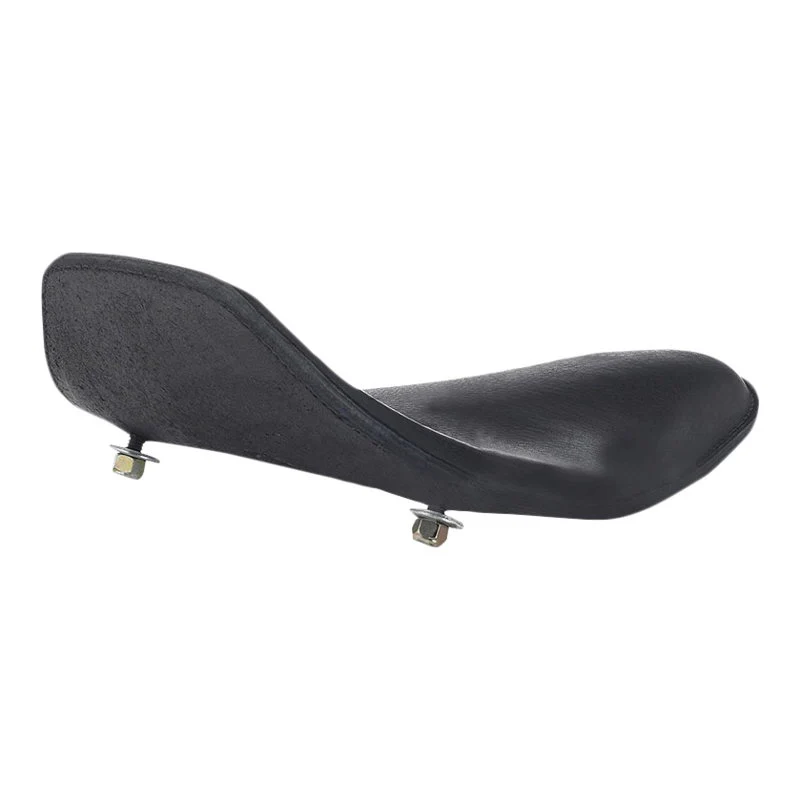 Snub Nose Leather High Back Solo Seat (Black) - Image 5