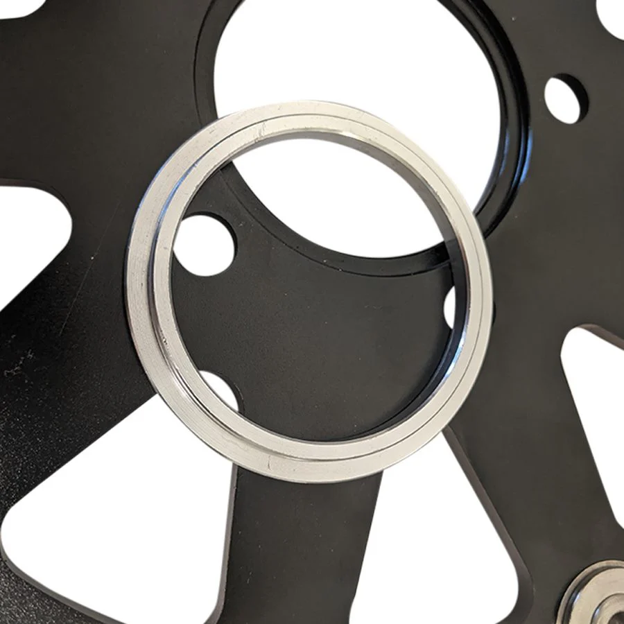 TC Bros. 11.8" Rear Floating Brake Rotor for 2008-Up Harley-Davidson Bagger - Image 4