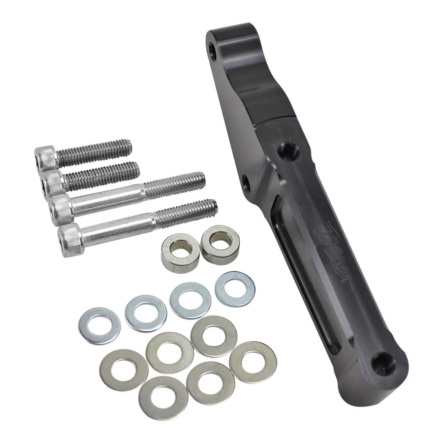 TC Bros. Front Radial Brake Bracket for 2000-Up Harley-Davidson w/ 320mm/12.6" Disc - Image 4