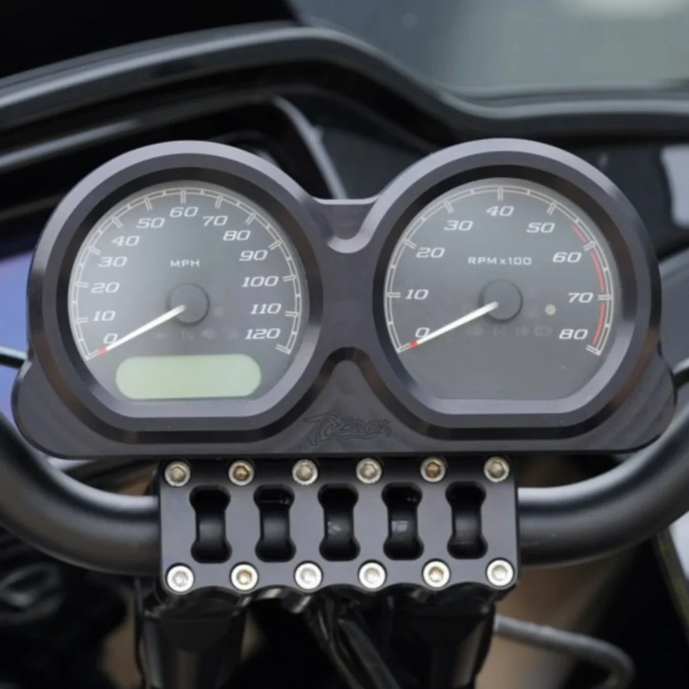 TC Bros. Pro Series Gauge Relocation Bezel for 2014-2023 Harley-Davidson Road Glide - Image 3