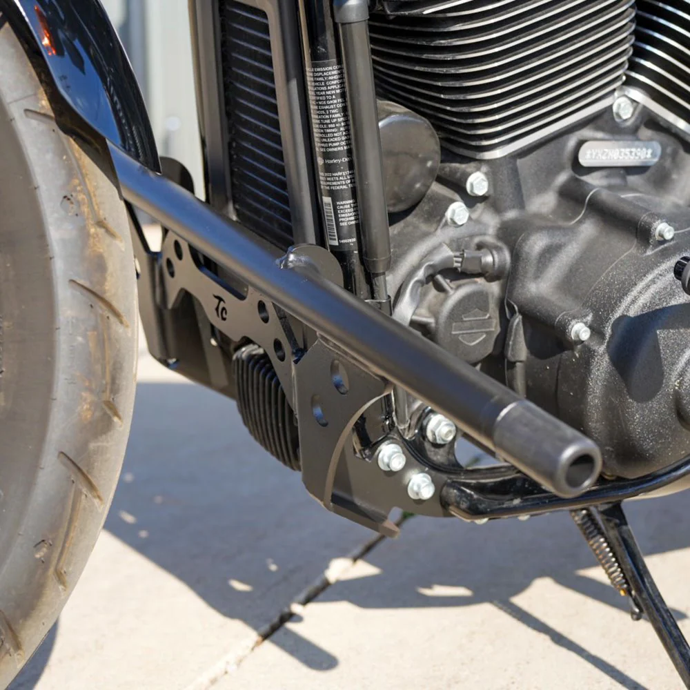 TC Bros. Front Crash Bar for Harley-Davidson M-8 Softail w/ Mid Controls - Image 3