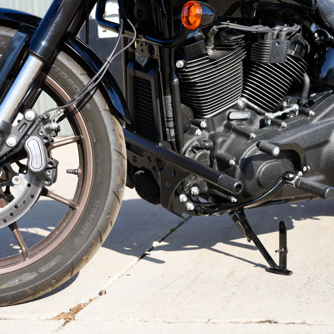 TC Bros. Front Crash Bar for Harley-Davidson M-8 Softail w/ Mid Controls - Image 5