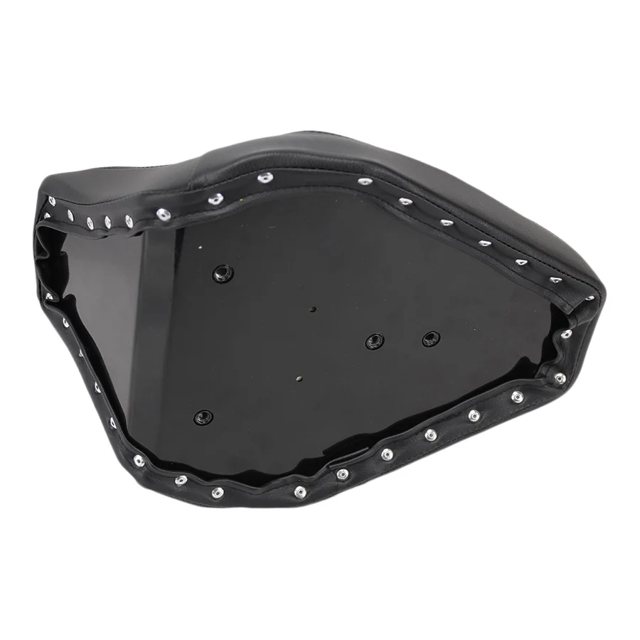 TC Bros. Hardtail Rigid Mount Solo Seat Black Pleated - Image 3