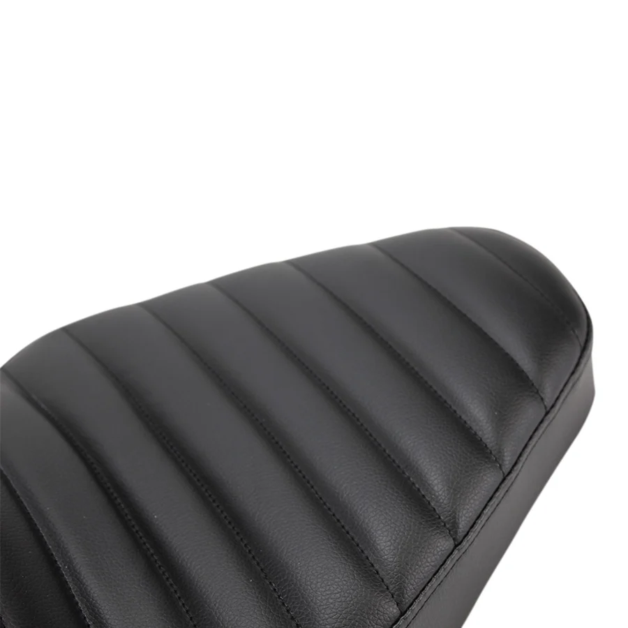 TC Bros. Hardtail Rigid Mount Solo Seat Black Pleated - Image 4