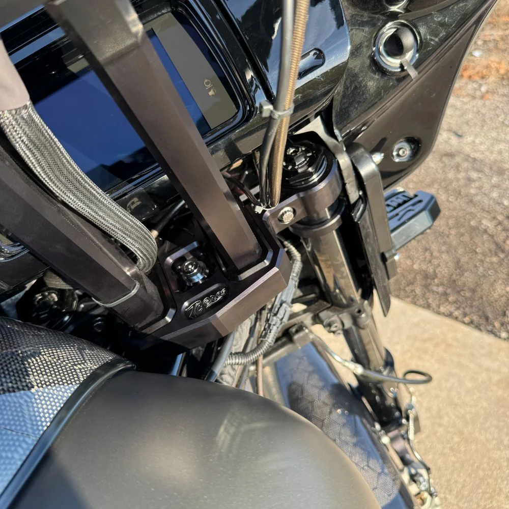 TC Bros. Pro Series Top Triple Clamp for Harley-Davidson Touring 2014-2023 - Image 3